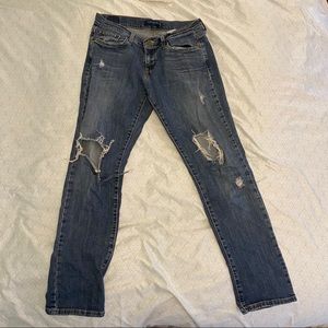 Levi’s Ripped Boyfriend Jeans